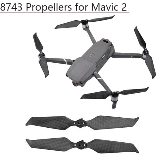 2pcs 8743 Carbon Fiber Folding Propellers Paddle Blades Props for DJI Mavic 2 Pro Zoom Rc Spare Parts Quadcopter Accessories