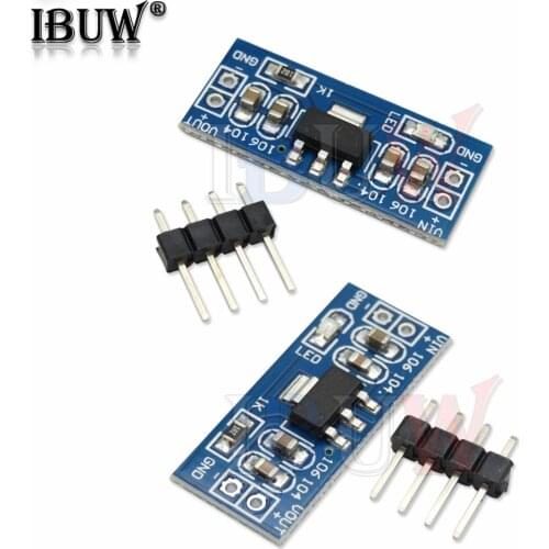 5PCS AMS1117 3.3V 5.0V DC-DC Step down Power Supply Module For Arduino bluetooth Raspberry pi