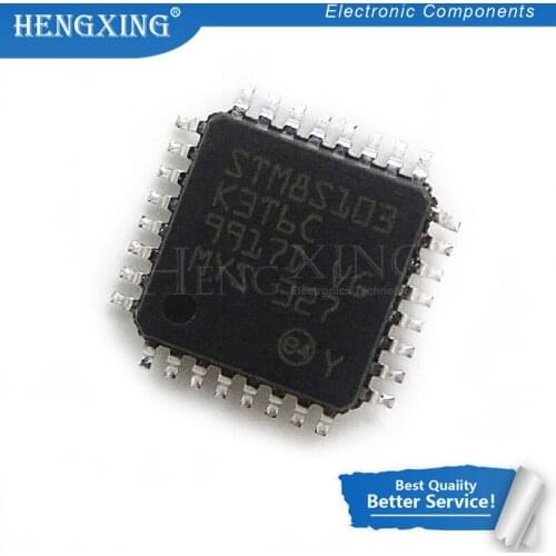 5pcs/lot STM8S103K3T6 STM8S103 QFP-32 In Stock