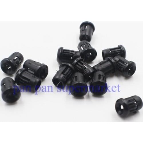 500pcs 3mm 5mm Black Plastic LED Clip Holder Case Cup Mounting Holders for 3MM LEDs