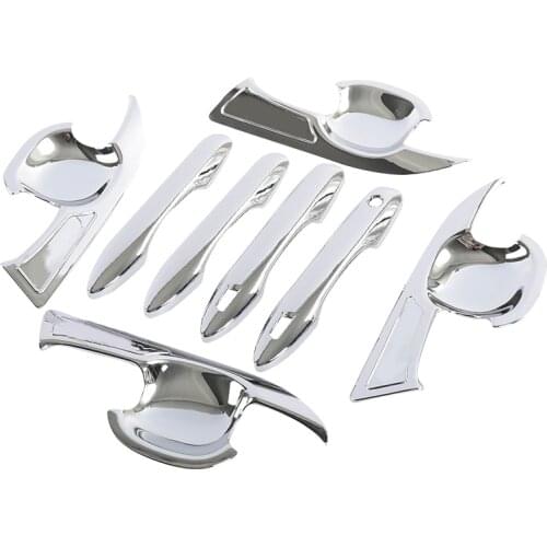 8PCS Car Modified Door Handle Covers Door Bowls for Toyota Camry 2018-2020