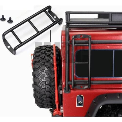Car Metal Mini Ladder Stairs Accessories For Traxxas Trx4 Trx-4 Bronco Defender Body Scx10 90046 90047 D90 1/10 Rc Crawler