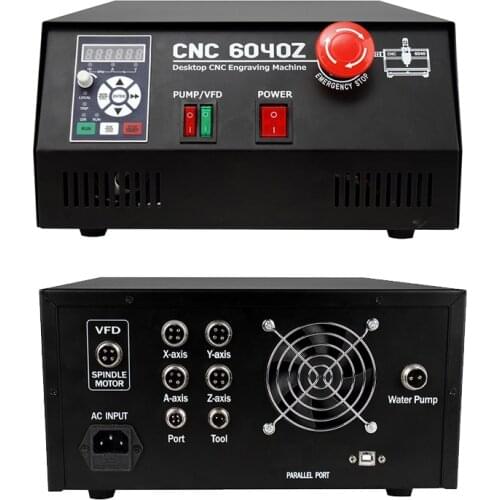 CNC USB Control Box MACH3 USB 2.2KW/1.5KW CNC USB Port for CNC 6040 Engraving Machine CNC Factory