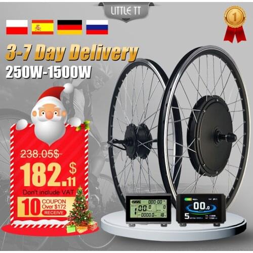 Electric Bicycle Conversion Kit 36V 500W 48V 1500W 1000W Front Rear e-bike e Bike Wheel Hub Motor eBike Conversion Kit