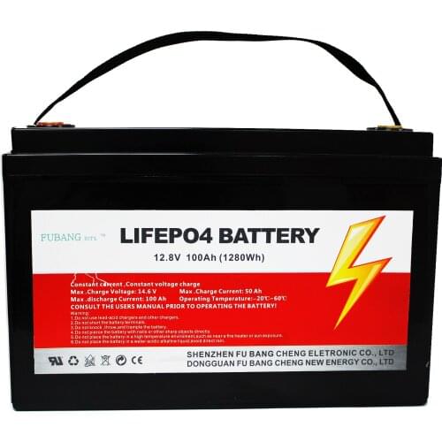 Lithium Iron Phosphate Battery 12V 100Ah 120Ah 200Ah Lifepo4 Solar Battery
