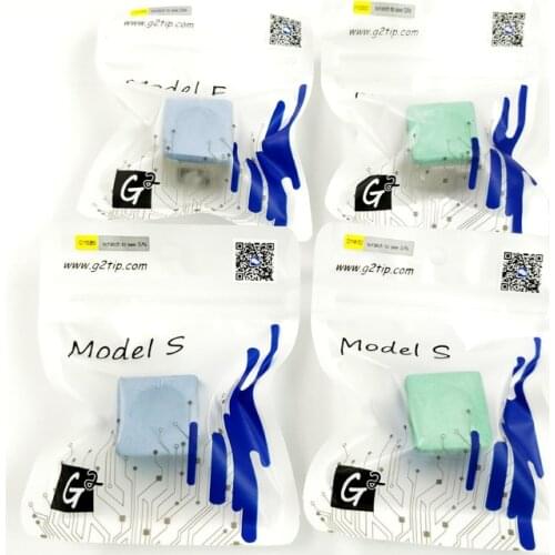 Latest original G2 Blue/green Model S/F Professional Billiards Pool chalks high quality snooker chalks Billiard accessories