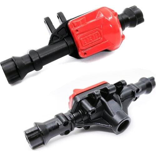 Front & Rear Alloy Metal Axle Shell Axle Housing 300g for 1/10 RC Crawler Traxxas TRX-4 & TRX4 Bronco Upgrade Parts