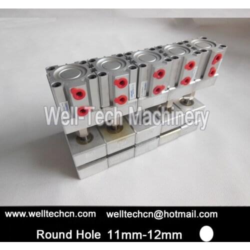Circle Hole Punching Machine Hole Puncher Pneumatic Punching Device Plastic Bag Round Hole Puncher