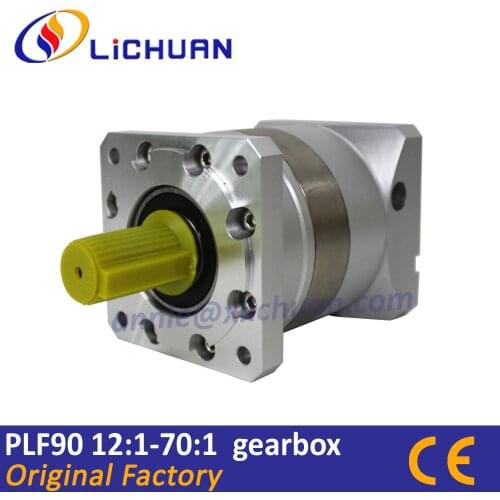 PLF90 12:1 15:1 16:1 20:1 25:1 28:1 35:1 40:1 50:1 70:1 Planetary Reducer Gearbox 90mm Frame Size for Lichuan servo stepper moto