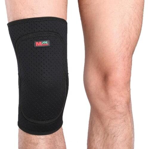 Practical Classic Sports Knee Sleeve Protector Thick Kneepad Adjustable for Basketball