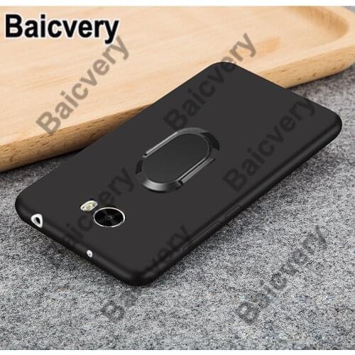 Silicone Magnetic Ring Soft Case for Huawei Honor 5A LYO-L21 LYO L21 5.0 inch Bracket Finger Ring Cover for Huawei Honor 5A 5.0