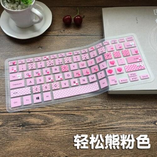 Waterproof Silicone Keyboard Film Cover Skin Protector For Dell 14MR 14MD 14M 14CR 14LR Inspiron 14 7000 series 14C 3000 series