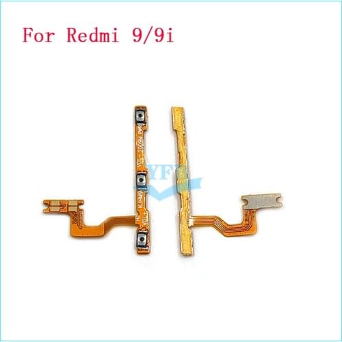 For Xiaomi Redmi 9 9i 9A 9C Power Volume Button Key Flex Cable Repair Parts