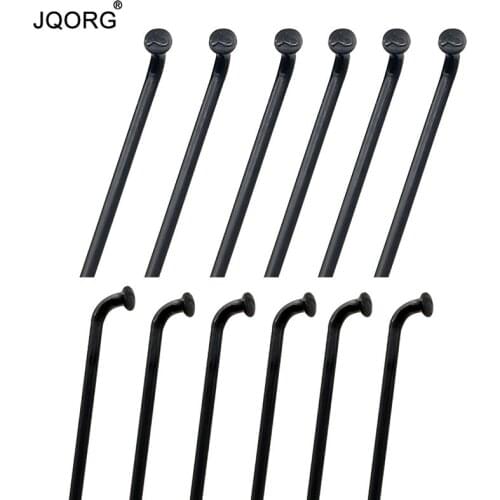 Pillar PSR14 Black Color Bicycle Spokes Diameter 2.0mm T302 Stainless Steel Material Road Bicycle Spokes J-BEND MTB Spokes 10PCS