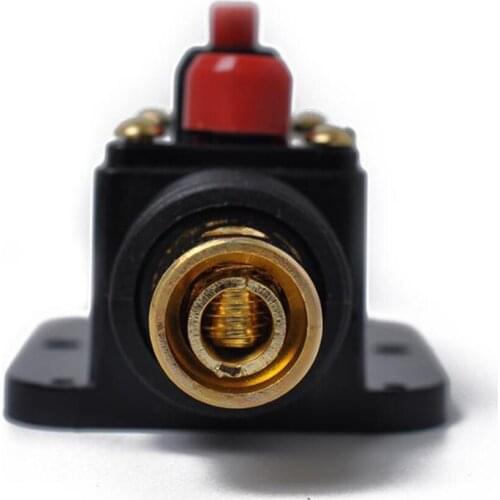 12V Car Audio AGU Fuse Holder 4-8 AWG Inline Circuit Breaker Protection 100A