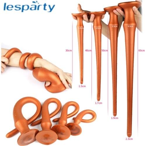 60cm Super Long Anal Butt Plug Huge Dildo for Women Long Anal Dildo Adult Sex Toy For Men Prostate Massgaer Anus Vaginal Dilator