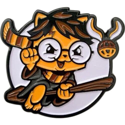 HAIRY PAWTER ENAMEL PIN