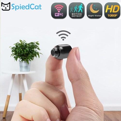 HD 1080P Mini WiFi IP Video Recorder Cam Wide Lens DVR Smart Night Vision Hot Link Remote Home Surveillance Recorder Camera