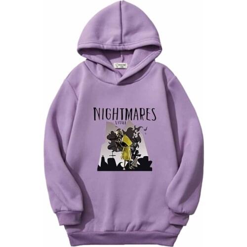 The Game A Little Nightmare Printed Cotton Long Sleeve Blazer Boys and Girls In The Spring and Autumn Season Leisure Hoodies
