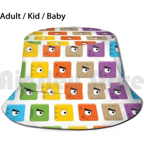 Tiny Derby : The Characters - Small Sun Hat Foldable UV Protection Triple Boris Tiny Derby Game Box Ios Android Square