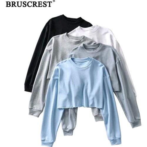 Korean sweatshirts vintage long sleeve crop top hoodies women pullover oversized hoodie kawaii cropped hoodies for teen girls