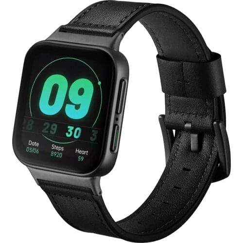 Leather Strap For Oppo Watch Replacement Watch Band Bracelet Belt for Oppo Watch 46mm 41mm Smart Watch Wristband