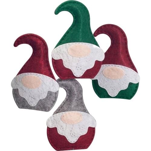 Cartoon Swedish Gnome Santa Claus Faceless Doll Hanging Pendant Plush Elf Toy Creative Children Holiday Supplies Christmas Home