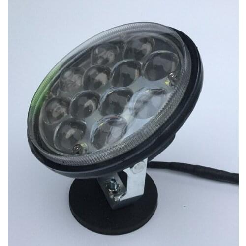 Car Magnet holder base Spring Wire Portable Led work light High/Spot Beam Auto Truck led headlamp 4x4 Offroad Spotlight 6" 60W