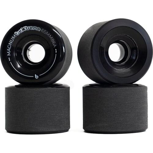 Longboard wheels for black derrapes. Wheels monopatin BeXtreme Magnum 65x46mm 86A. Freeride & Freestyle