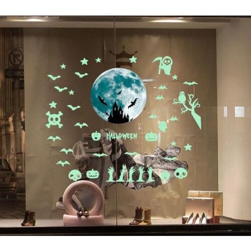 Long Lasting 1 Set Convenient Wear-resistant PVC Sticker Decal PVC Sticker Decor Durable for Carnival