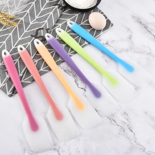 1pcs Large translucent integrated silicone spatula cake spatula baking tools kitchen toolsbaking accessories Kitchenware