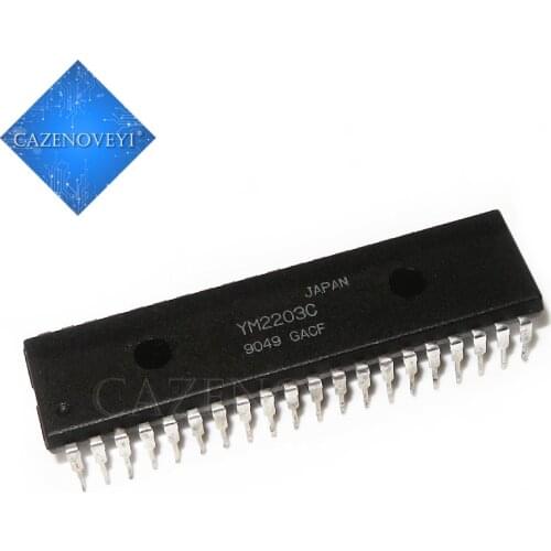 10pcs/lot YM2203C YM2203 DIP-40 In Stock