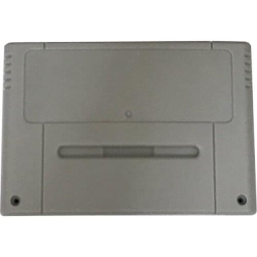 100pcs Game Cartridge Plastic Shell For S N E S game Console card 16 bit game card shell JP/EU Version with screws hole