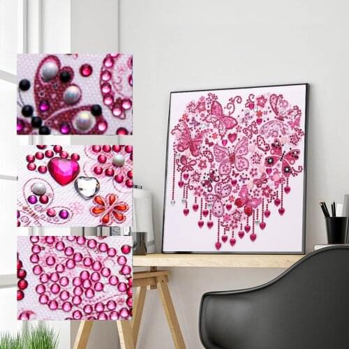 30X30cm Animal And Feather 5d diy diamond painting full drill square rhinestone mosaic embroidery round Decor Nordic Poster