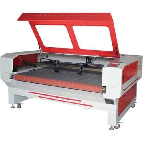 AUTO feeding CNC double cutting heads laser cutting engraving machine from iGolden