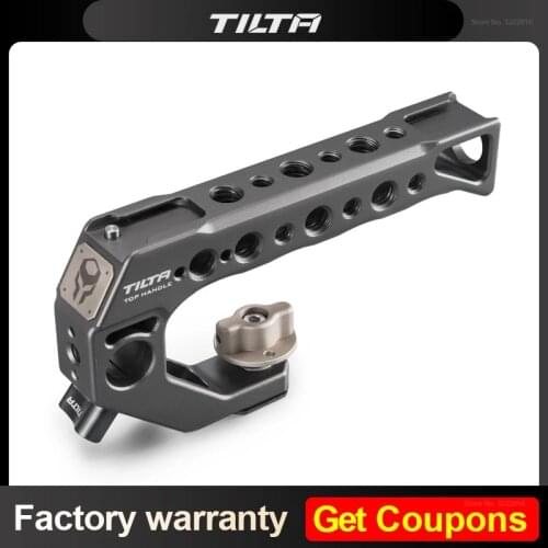 Tilta Color Grey TA-QRTH-G Quick Release Top Handle for TILTA BMPCC 4K 6K Cage Rig