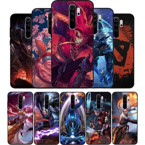 Shadow Fiend Dota 2 Black TPU Silicone Soft Phone Case For Redmi 4A 4X 7A 5 Plus 6 Pro NOTE 9 7 8 5 Pro 4 6