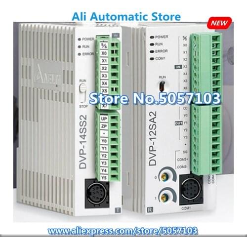 DVP12SE11R 12-Point Host 8i 4o Relay 250VAC 24VDC 2A 2 Points 100k16k Program Area 3 Com Port Mini Usbrs-485x2 New