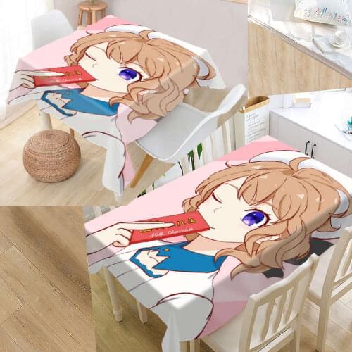 Custom Invented Inference Modern Dustproof Tablecloth High Quality Print Forest Tablecloth Everything For Home And Kitchen 0406