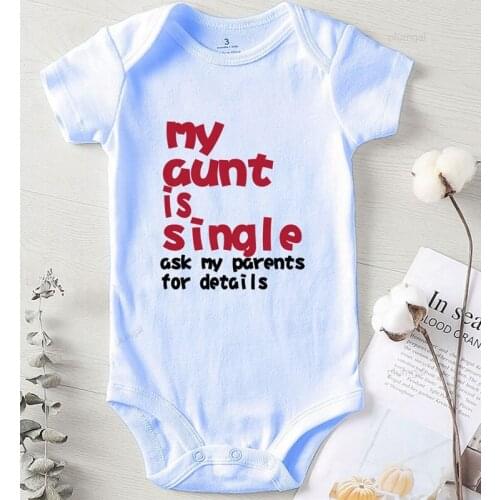 Jumpsuit for Newborns Toddler Girls Winter Clothes Cotton Newborn Baby Girl Romper Summer Kids Outfits Printing Aunt Parents