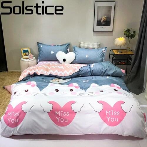 Solstice High Quality Autumn maple leaf style Comforter Bedding Sets Duvet Cover Flat bed Sheet Bed Cover Linens Bedclothes