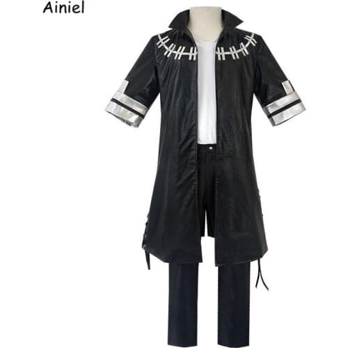 Anime My Hero Academia Cosplay Boku No Hero Academia Dabi Jacket Wig Coat Pants Shirt Halloween Carnival Men Women Costume Set