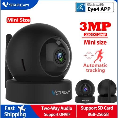 Vstarcam 2MP Dome 1080P Mini IP Camera G43S Wireless Wifi Security Camera PTZ Cam IR Night Home Surveillance Camera Baby Monitor