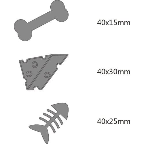 Animal bone Craft Metal Cutting Die cut die Lace pattern Scrapbooking Album Paper Card Craft Embossing Die DIY Cuts