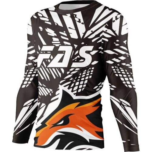 Motorcycle Mountain Team Racing Downhill Jersey MTB Offroad DH MX Bike Jersey Motorcycle Cross Country Mountain