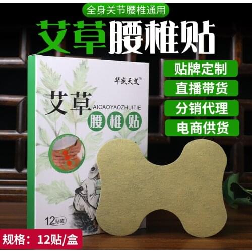 12pcs Wormwood Patches Back Lumbar Spine Pain Relief Medical Sticker Arthritis Patch Pain Relieving Plaster Medical Plaster