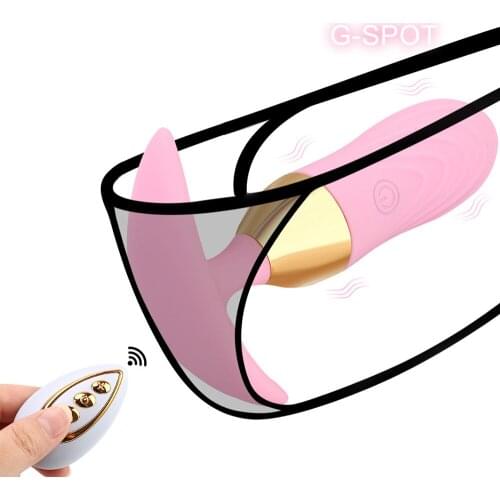 OLO Vaginal Tighten Exercise Sex Toys for Women Clitoris Stimulation Wearable Dildo Vibrator 10 Speed Wireless Remote Vibrator