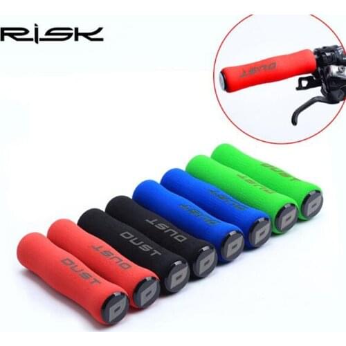 1 Pair Bicycle Silica Gel Handlebar Grips MTB Ultra-light Antiskid Soft Removeable Plastic End Plugs Bike Handle Bar Grips 40g