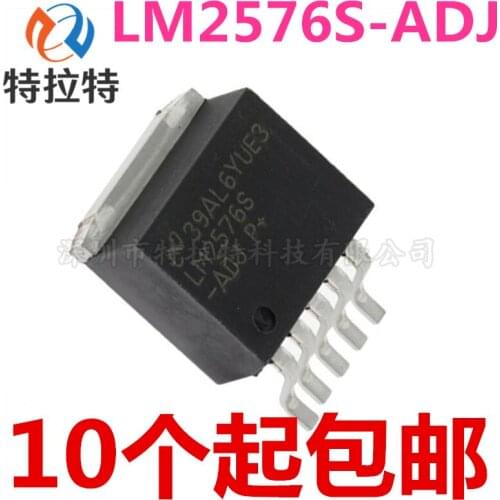 10pcs/lot LM2LM2576SX-ADJ TO263 LM2576S-ADJ TO-263 LM2576-ADJ new and original
