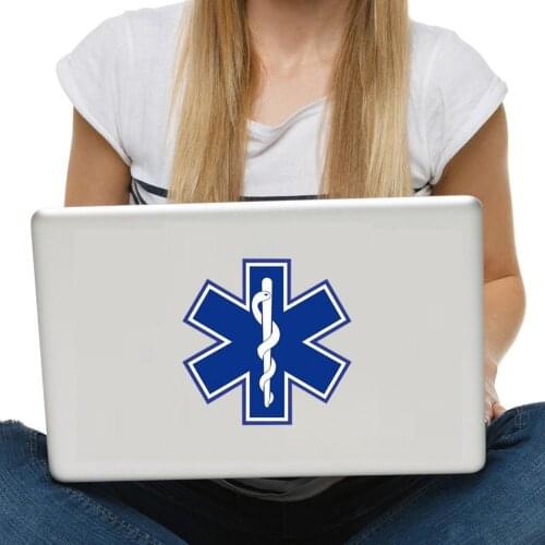 10CM*10CM Amusing STAR OF LIFE Car Sticker Reflective Decal Car The Tail The Of